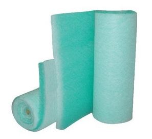 Meios de filtros flexíveis do ar da cabine de pulverizador da fibra de vidro para a parada da pintura