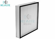 Micro eficiência elevada do filtro de ar 99,97 da fibra de vidro para o armário do fluxo laminar