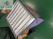 Ar comercial dos filtros de ar do saco que segura ISO novo 16890 Epm1 do padrão do filtro da unidade AHU