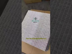 Do filtro de ar compacto do banco do grânulo V do carbono ativado armação de aço plástica/galvanizada