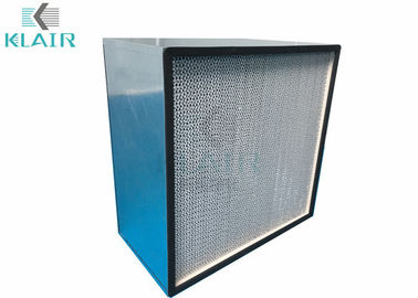Filtro de ar de superfície prolongado H13 de Hepa com papel de filtro da fibra de vidro da alta tensão