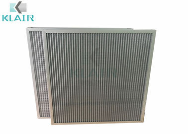 Metal permanente filtros de ar plissados para as condições de carga médias da poeira
