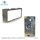 Tipo portátil unidade de filtro FFU da C.C. do condicionador de ar do fã, unidade de filtro do fã da C.C.