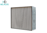 Filtro de ar de alumínio em forma de caixa do separador HEPA da fibra de vidro para o sistema da ATAC