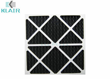 Filtro de ar plissado do carvão vegetal, filtro do odor do carbono para a ventilação do hotel do aeroporto