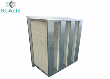 Filtro alto do fluxo da entrada de ar da turbina de gás de KLAIR com construção de aço galvanizada rígida 24x24x12