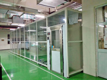 Cabine limpa modular portátil do chuveiro de ar da sala de limpeza com Hepa Ffu Softwall