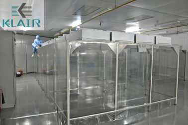 Quarto desinfetado móvel de Softwall do controle de contaminação para o processo de produção
