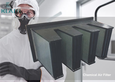 V de alta capacidade ativado banco do filtro de ar do carbono para gasoso fixado