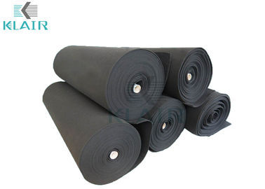 Rolo ativado Synthetic dos meios de filtro do ar do carbono para o sistema de ventilação do controle do odor